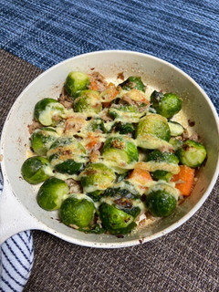 シャキシャキ芽キャベツのマヨネーズ焼き-レシピのメイン写真