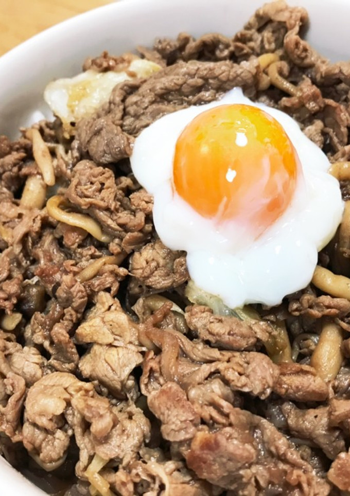牛丼　〜気まぐれすき焼き風〜-レシピのメイン写真