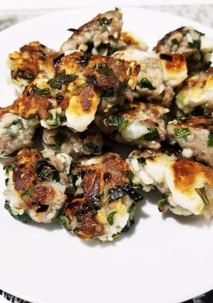 豚コマとはんぺんの大葉焼き-レシピのメイン写真