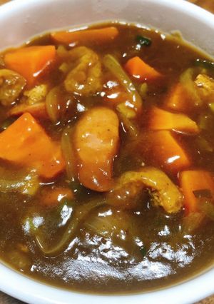 絶品、簡単！冷蔵庫の中身でカレーうどん-レシピのメイン写真