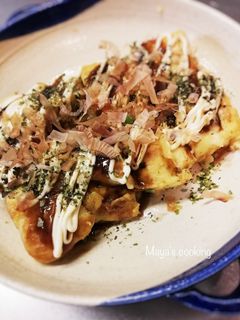 卵焼き器でふわとろタコ焼き-レシピのメイン写真
