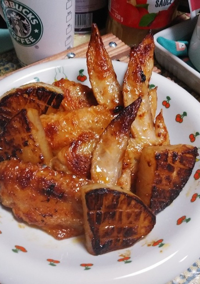 手羽大根BBQ風味(簡単)-レシピのメイン写真