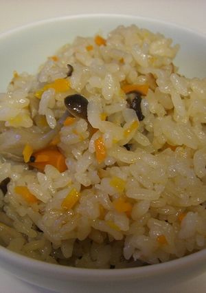 きのこの炊き込みご飯-レシピのメイン写真