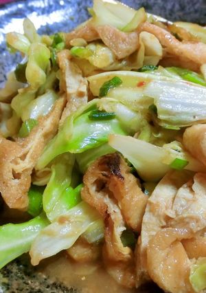 黒糖の旨み 肉なし油あげ回鍋肉-レシピのメイン写真