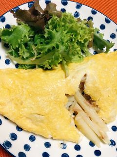じゃがツナちーずオムレツ-レシピのメイン写真
