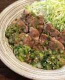 ご飯がすすむ♡豚肉のネギ塩旨ダレ焼き