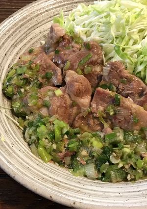 ご飯がすすむ♡豚肉のネギ塩旨ダレ焼き-レシピのメイン写真
