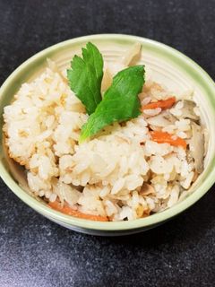 おでんの残り出汁で炊き込みごはん!-レシピのメイン写真