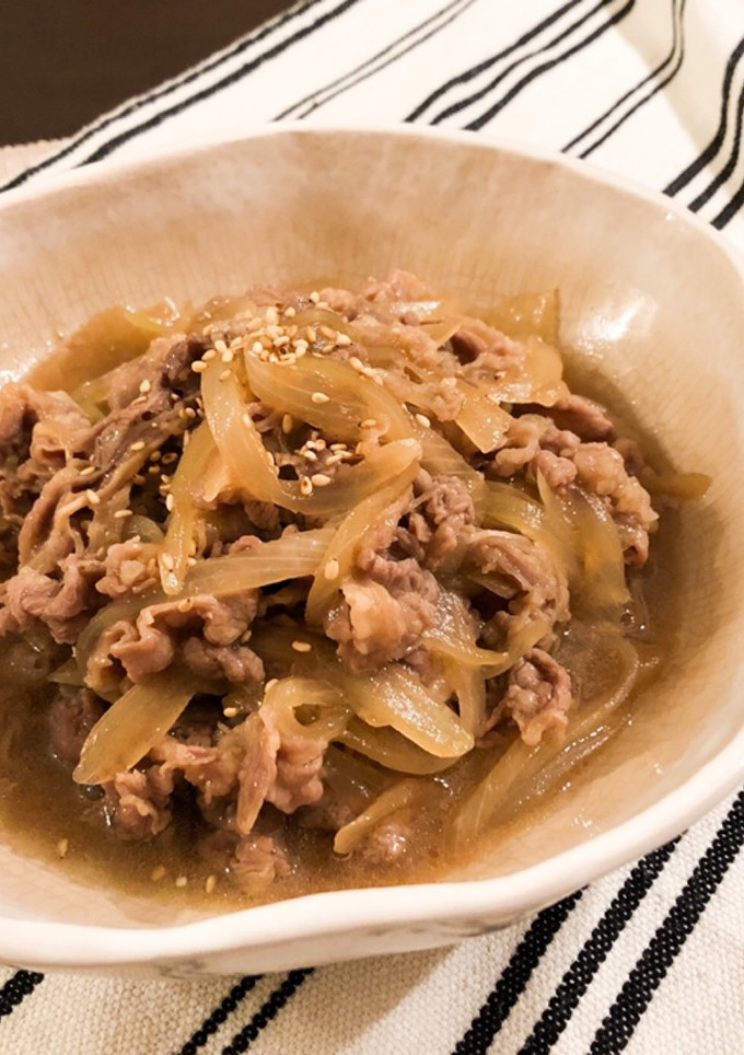 牛丼にも♪とろっと柔らか牛玉煮☆-レシピのメイン写真