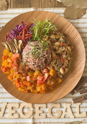 酵素玄米とトマトのお野菜スパイスカレー-レシピのメイン写真