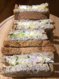 具沢山のポテトサラダサンドイッチ-レシピのメイン写真
