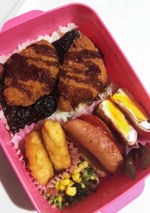 旦那さんのお弁当244-レシピのメイン写真
