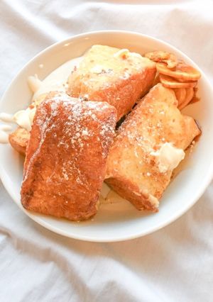 厚切り！バナナキャラメルフレンチトースト-レシピのメイン写真
