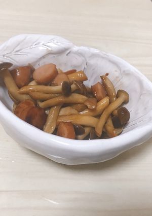 レモン風味のしめじウインナー炒め-レシピのメイン写真