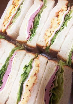 お弁当に朝食に簡単食パンサンド！-レシピのメイン写真