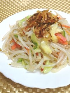 野菜炒め(おかずしょうが添え)-レシピのメイン写真