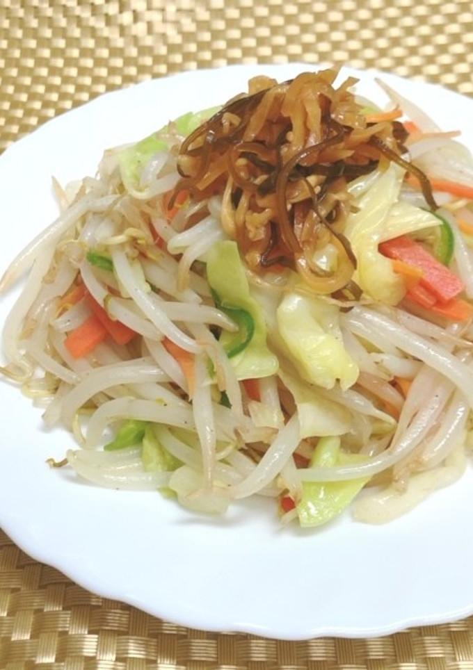 野菜炒め（おかずしょうが添え）-レシピのメイン写真