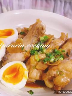 手羽元 圧力鍋 酢を使った甘辛さっぱり煮-レシピのメイン写真