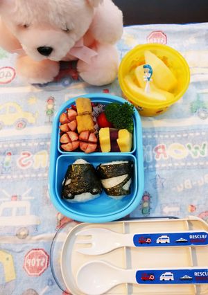 幼稚園弁当(年少)18-レシピのメイン写真