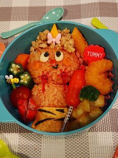 節分☆可愛い鬼のキャラ弁❤️2-レシピのメイン写真