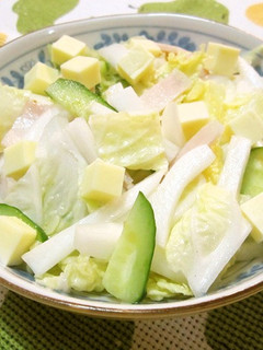 給食☆白菜のチーズサラダ-レシピのメイン写真