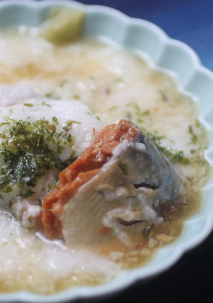 鯖の醤油煮とほうれん草のトロロがけ-レシピのメイン写真
