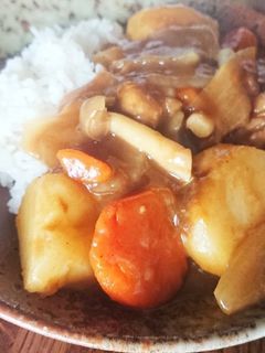 市販ルーのお家カレー(ゴロゴロ肉野菜)-レシピのメイン写真
