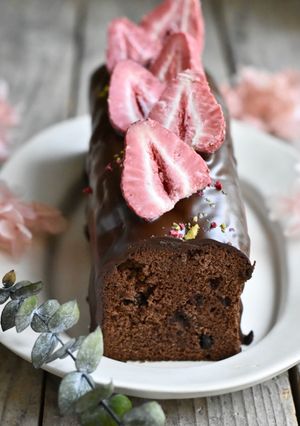 チョコパウンドケーキ-レシピのメイン写真