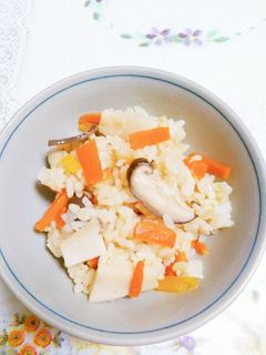 私の炊き込みご飯-レシピのメイン写真