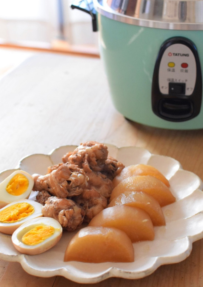 【大同電鍋】大根と手羽元の煮物♪-レシピのメイン写真