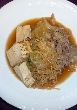 ちゃちゃっと簡単すき焼き煮-レシピのメイン写真