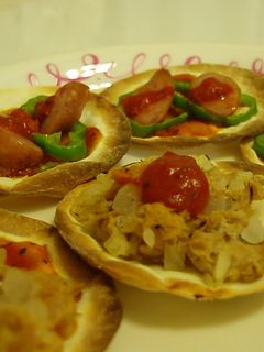 超簡単!!!餃子の皮ピザ!-レシピのメイン写真