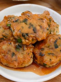 ふわふわ♪鶏団子の照り焼き-レシピのメイン写真