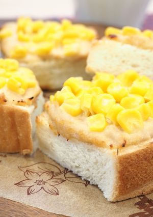 『ツナマヨ味噌トースト』-レシピのメイン写真