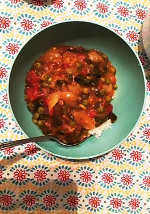 ありあわせの豆カレー-レシピのメイン写真