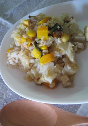 雑穀と豆とキャベツのふわとろシチュー-レシピのメイン写真