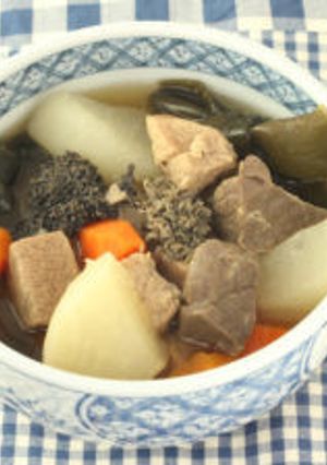 沖縄の郷土料理 牛汁-レシピのメイン写真