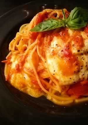 プロ直伝！完熟トマトのチーズパスタ-レシピのメイン写真