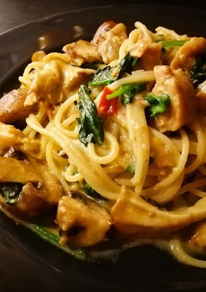 プロ直伝！いなばタイカレークリームパスタ-レシピのメイン写真