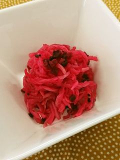 ドイツ料理 ビーツのザワークラウト風-レシピのメイン写真