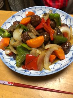 黒酢炒め-レシピのメイン写真