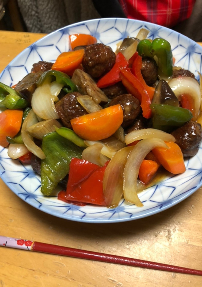 黒酢炒め-レシピのメイン写真