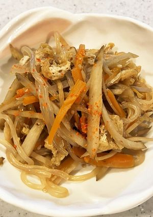 子供大好き♪ごはんススムきんぴらごぼう-レシピのメイン写真