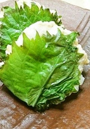 鶏ひき肉の大葉ハンバーグ-レシピのメイン写真