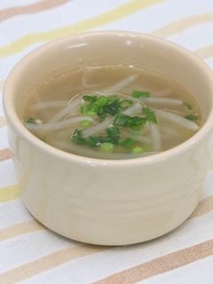 もやしとひき肉のスープ-レシピのメイン写真