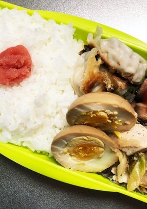 旦那弁当343♥彩り皆無弁当-レシピのメイン写真