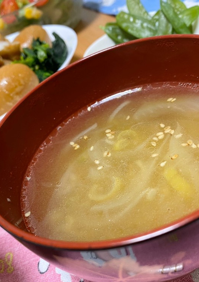 煮汁を使って.*✿簡単中華スープ-レシピのメイン写真