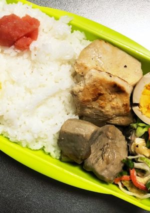 旦那弁当344♥鶏ごぼう弁当！-レシピのメイン写真