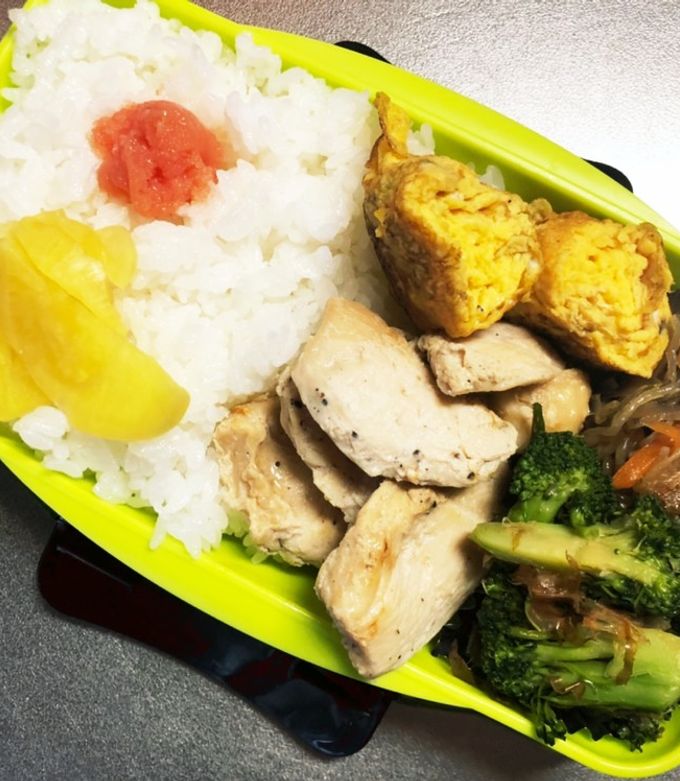 旦那弁当345♥ブロッコリーがメイン弁当-レシピのメイン写真