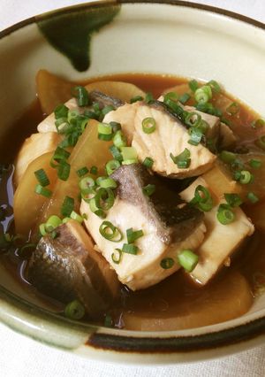 ポン酢でお手軽レンチンぶり大根-レシピのメイン写真